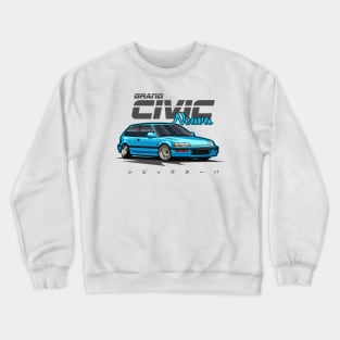 Civic Nouva (Artic Blue) Crewneck Sweatshirt